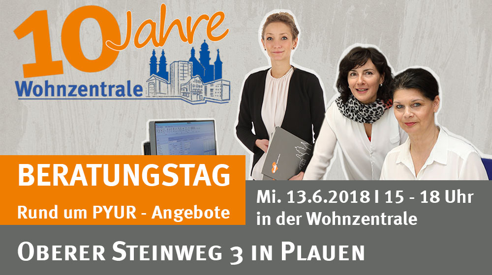 10 Jahre Wohnzentrale Wohnungsbaugesellschaft Plauen