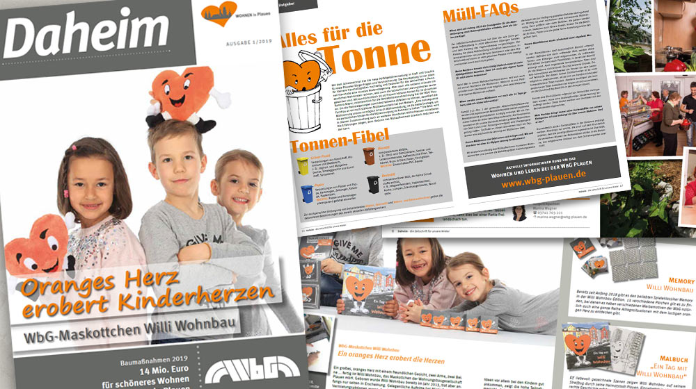 WbG-Mieterzeitung Daheim 1/2019