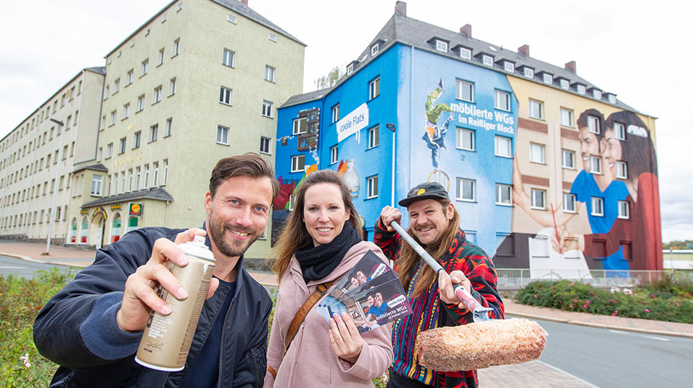 Neues Outfit für WbG-Standort für Junges Wohnen