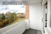 Wohnbeispiel Balkon - 109152